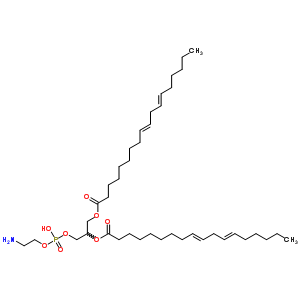 1,2-Dilinoleoyl-3-phosphatidylethanolamineStructure,55252-82-9Structure 1,2-Dilinoleoyl-3-phosphatidylethanolamine Structure,55252-82-9Structure