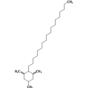 1,3,5-Trimethyl-2-octadecylcyclohexaneStructure,55282-34-3Structure 1,3,5-Trimethyl-2-octadecylcyclohexane Structure,55282-34-3Structure