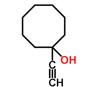 1-乙炔-1-環(huán)辛醇結構式_55373-76-7結構式