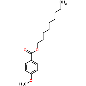 4-Methoxybenzoic acid nonyl esterStructure,55469-25-5Structure 4-Methoxybenzoic acid nonyl ester Structure,55469-25-5Structure