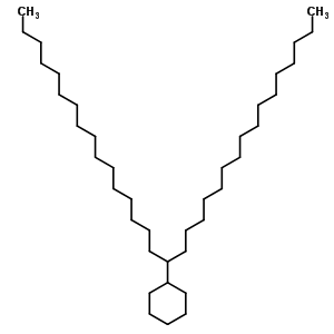 (1-Hexadecylheptadecyl)cyclohexaneStructure,55517-75-4Structure (1-Hexadecylheptadecyl)cyclohexane Structure,55517-75-4Structure