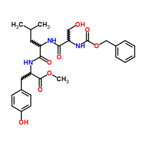 N-(phenylmethoxy)carbonyl-l-ser-l-leu-l-tyr-omeStructure,55517-95-8Structure N-(phenylmethoxy)carbonyl-l-ser-l-leu-l-tyr-ome Structure,55517-95-8Structure