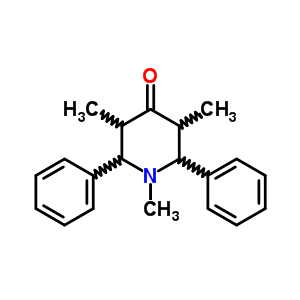 4-Piperidinone,1,3,5-trimethyl-2,6-diphenyl-Structure,5554-59-6Structure 4-Piperidinone,1,3,5-trimethyl-2,6-diphenyl- Structure,5554-59-6Structure