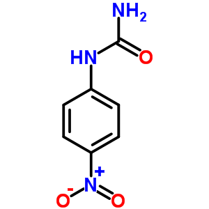 1-(4-硝基苯基)脲結(jié)構(gòu)式_556-10-5結(jié)構(gòu)式