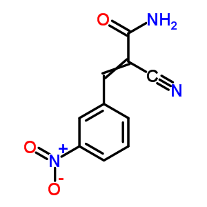 2-Cyano-3-(3-nitrophenyl)prop-2-enamideStructure,55629-53-3Structure 2-Cyano-3-(3-nitrophenyl)prop-2-enamide Structure,55629-53-3Structure