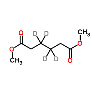 Dimethyl hexanedioate-3,3,4,4-d4Structure,55724-08-8Structure Dimethyl hexanedioate-3,3,4,4-d4 Structure,55724-08-8Structure