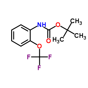 Tert-butyl 2-(trifluoromethoxy)phenylcarbamateStructure,561304-39-0Structure Tert-butyl 2-(trifluoromethoxy)phenylcarbamate Structure,561304-39-0Structure