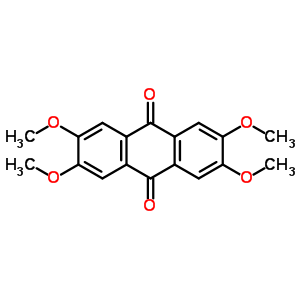 2,3,6,7-TetramethoxyanthraquinoneStructure,5629-55-0Structure 2,3,6,7-Tetramethoxyanthraquinone Structure,5629-55-0Structure
