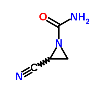 N-(2-氰基乙烯)脲結(jié)構(gòu)式_56368-59-3結(jié)構(gòu)式