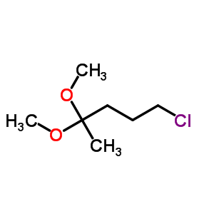 1-Chloro-4,4-dimethoxypentaneStructure,56519-61-0Structure 1-Chloro-4,4-dimethoxypentane Structure,56519-61-0Structure