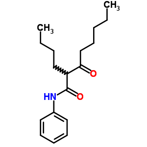 2-丁基-3-氧代-n-苯基-辛酰胺結構式_5659-20-1結構式
