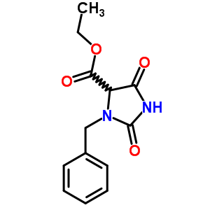 Ethyl 3-benzyl-2,5-dioxo-imidazolidine-4-carboxylateStructure,56598-93-7Structure Ethyl 3-benzyl-2,5-dioxo-imidazolidine-4-carboxylate Structure,56598-93-7Structure