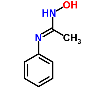 N-羥基-n-苯基-乙脒結(jié)構(gòu)式_5661-30-3結(jié)構(gòu)式
