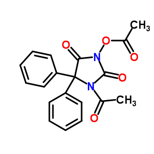 1-Acetyl-3-acetoxy-5’,5-diphenylhydantoinStructure,56775-94-1Structure 1-Acetyl-3-acetoxy-5’,5-diphenylhydantoin Structure,56775-94-1Structure