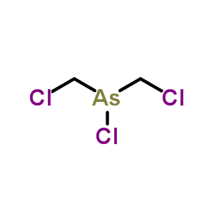 Chlorobis(chloromethyl)arsineStructure,56863-50-4Structure Chlorobis(chloromethyl)arsine Structure,56863-50-4Structure