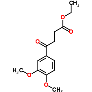 Ethyl 4-(3,4-dimethoxyphenyl)-4-oxobutyrateStructure,56872-60-7Structure Ethyl 4-(3,4-dimethoxyphenyl)-4-oxobutyrate Structure,56872-60-7Structure