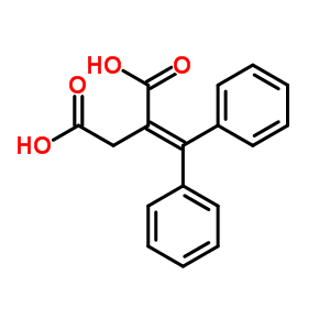 Butanedioic acid,(diphenylmethylene)-Structure,5693-09-4Structure Butanedioic acid,(diphenylmethylene)- Structure,5693-09-4Structure