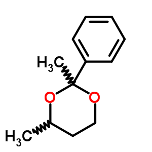 M-dioxane, 2,4-dimethyl-2-phenyl-(8ci)Structure,5702-24-9Structure M-dioxane, 2,4-dimethyl-2-phenyl-(8ci) Structure,5702-24-9Structure