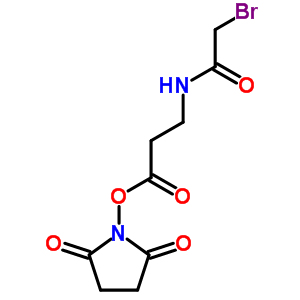 N-succinimidyl 3-(bromoacetamido)propionateStructure,57159-62-3Structure N-succinimidyl 3-(bromoacetamido)propionate Structure,57159-62-3Structure