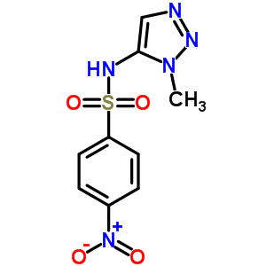 N-(3-methyltriazol-4-yl)-4-nitro-benzenesulfonamideStructure,57241-16-4Structure N-(3-methyltriazol-4-yl)-4-nitro-benzenesulfonamide Structure,57241-16-4Structure
