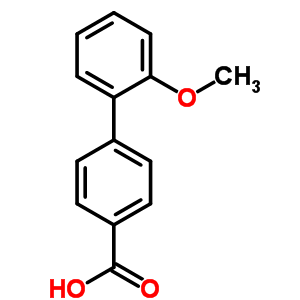 4-Biphenyl-(2-methoxy)carboxylic acid Structure,5728-32-5Structure