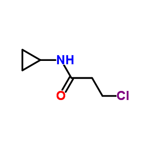3-Chloro-n-cyclopropylpropanamideStructure,573994-60-2Structure 3-Chloro-n-cyclopropylpropanamide Structure,573994-60-2Structure