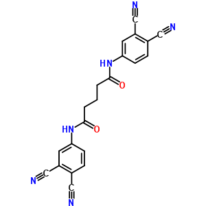 N,n-bis(3,4-dicyanophenyl)pentanediamideStructure,57414-36-5Structure N,n-bis(3,4-dicyanophenyl)pentanediamide Structure,57414-36-5Structure