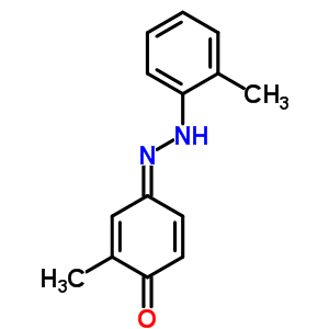 4-(鄰甲苯氮雜)-2-甲基苯酚結構式_57598-00-2結構式