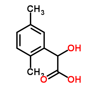 2-(2,5-Dimethylphenyl)-2-hydroxyacetic acidStructure,5766-40-5Structure 2-(2,5-Dimethylphenyl)-2-hydroxyacetic acid Structure,5766-40-5Structure