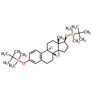 Estradiol bis(tert-butyldimethylsilyl)etherStructure,57711-41-8Structure Estradiol bis(tert-butyldimethylsilyl)ether Structure,57711-41-8Structure