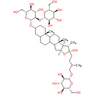 新知母皂苷BII結(jié)構(gòu)式_57944-18-0結(jié)構(gòu)式