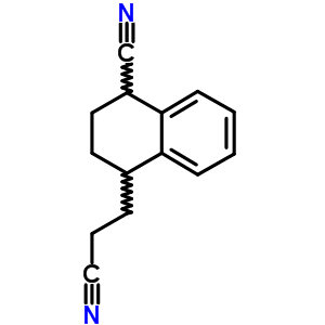 4-Cyano-1,2,3,4-tetrahydro-1-naphthaleneacetonitrileStructure,57964-40-6Structure 4-Cyano-1,2,3,4-tetrahydro-1-naphthaleneacetonitrile Structure,57964-40-6Structure