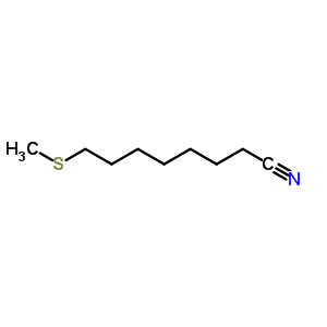 8-(Methylthio)octanenitrileStructure,58214-93-0Structure 8-(Methylthio)octanenitrile Structure,58214-93-0Structure