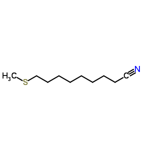 9-MethylthiononanenitrileStructure,58214-94-1Structure 9-Methylthiononanenitrile Structure,58214-94-1Structure