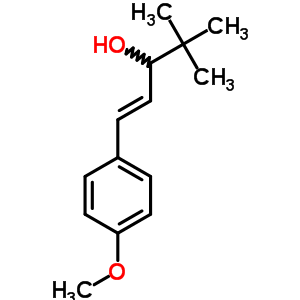 1-(4-Methoxyphenyl)-4,4-dimethyl-1-penten-3-olStructure,58344-43-7Structure 1-(4-Methoxyphenyl)-4,4-dimethyl-1-penten-3-ol Structure,58344-43-7Structure
