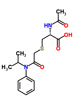2-(Acetylcysteine)-n-isopropylacetanilideStructure,58403-00-2Structure 2-(Acetylcysteine)-n-isopropylacetanilide Structure,58403-00-2Structure