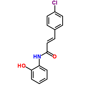 3-(4-Chlorophenyl)-n-(2-hydroxyphenyl)acrylamideStructure,58420-63-6Structure 3-(4-Chlorophenyl)-n-(2-hydroxyphenyl)acrylamide Structure,58420-63-6Structure