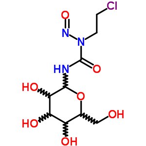 1-(2-Chloroethyl)-3-(beta-d-glucopyranosyl)-1-nitrosoureaStructure,58484-07-4Structure 1-(2-Chloroethyl)-3-(beta-d-glucopyranosyl)-1-nitrosourea Structure,58484-07-4Structure