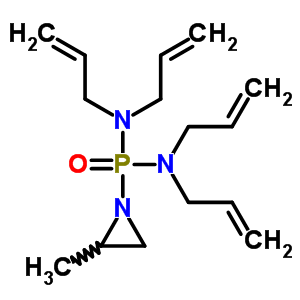 Bis(diallylamino)(2-methyl-1-aziridinyl)phosphine oxideStructure,58588-70-8Structure Bis(diallylamino)(2-methyl-1-aziridinyl)phosphine oxide Structure,58588-70-8Structure