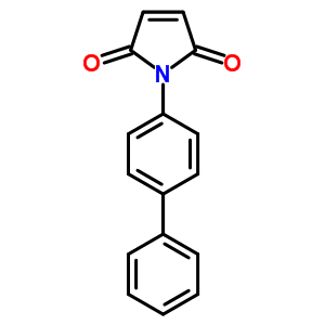 Maleimide,n-4-biphenylyl-Structure,58609-75-9Structure Maleimide,n-4-biphenylyl- Structure,58609-75-9Structure