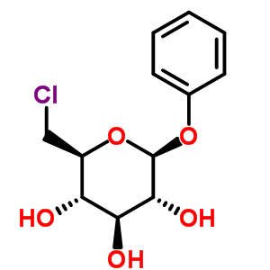 Phenyl 6-chloro-6-deoxy-beta-d-glucopyranosideStructure,58622-61-0Structure Phenyl 6-chloro-6-deoxy-beta-d-glucopyranoside Structure,58622-61-0Structure