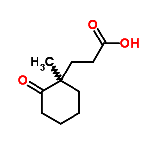 3-(1-Methyl-2-oxo-cyclohexyl)propanoic acidStructure,58625-69-7Structure 3-(1-Methyl-2-oxo-cyclohexyl)propanoic acid Structure,58625-69-7Structure