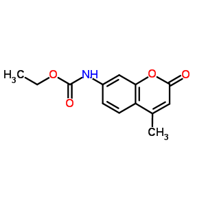 Carbamic acid,(4-methyl-2-oxo-2h-1-benzopyran-7-yl)-,ethyl esterStructure,58632-48-7Structure Carbamic acid,(4-methyl-2-oxo-2h-1-benzopyran-7-yl)-,ethyl ester Structure,58632-48-7Structure