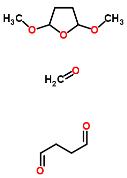 Butanedial, mixt. with formaldehyde and tetrahydro-2,5-dimethoxyfuranStructure,58693-20-2Structure Butanedial, mixt. with formaldehyde and tetrahydro-2,5-dimethoxyfuran Structure,58693-20-2Structure