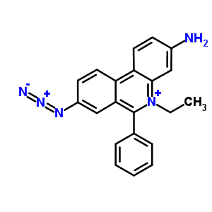Ethidium monoazide bromideStructure,58880-05-0Structure Ethidium monoazide bromide Structure,58880-05-0Structure