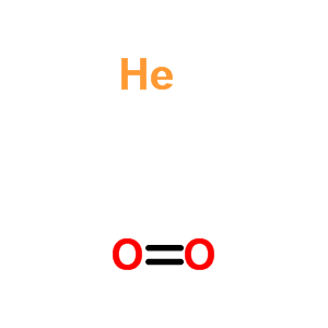 Helium, mixt. with oxygenStructure,58933-55-4Structure Helium, mixt. with oxygen Structure,58933-55-4Structure