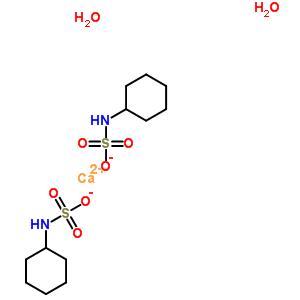 Cyclohexanesulfamic acid, calcium salt dihydrateStructure,5897-16-5Structure Cyclohexanesulfamic acid, calcium salt dihydrate Structure,5897-16-5Structure