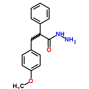 4-Methoxy-alpha-phenylhydrocinnamic acid hydrazideStructure,58973-44-7Structure 4-Methoxy-alpha-phenylhydrocinnamic acid hydrazide Structure,58973-44-7Structure