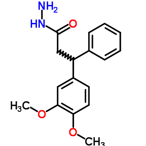 3,4-Dimethoxy-alpha-phenylhydrocinnamic acid hydrazideStructure,58973-45-8Structure 3,4-Dimethoxy-alpha-phenylhydrocinnamic acid hydrazide Structure,58973-45-8Structure