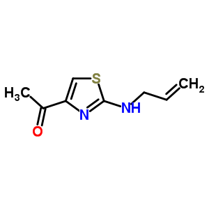 1-(2-(2-Propenylamino)-4-thiazolyl)ethanoneStructure,5898-39-5Structure 1-(2-(2-Propenylamino)-4-thiazolyl)ethanone Structure,5898-39-5Structure